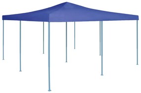 Gazebo Pieghevole 5x5 m Blu