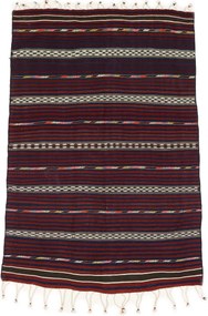 Turkmen Tappeto orientale 220 x 150 Rosso (Afghanistan) Annodato A Mano