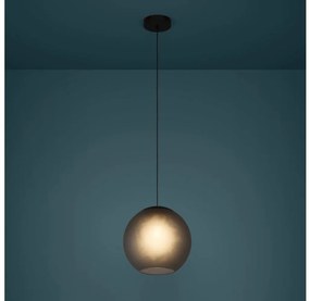 Eglo 390212 - Lampadario a sospensione con filo ARANGONA 1xE27/40W/230V fumé