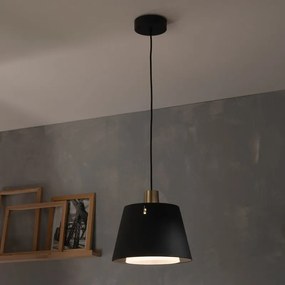 Lampadario Industriale Cotty nero E27 INSPIRE