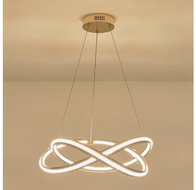 Lampadario LED a sospensione con filo LED/38W/230V 3000K 50x120 cm