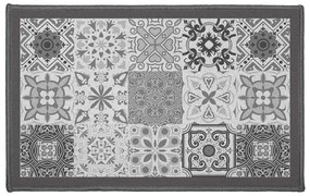 Tappeto grigio lavabile 50x80 cm Persane – douceur d'intérieur