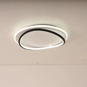 Plafoniera LED Valentina Ø 40 cm bianco IP20 cct da bianco caldo a bianco freddo con regolazione di temperatura, 4800 lumen