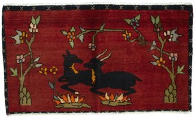 Shiraz Tappeto 90 x 50 (Iran) Annodato A Mano