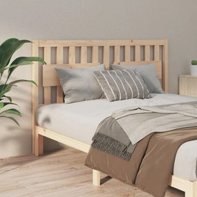 Testiera Per Letto 155,5x4x100 Cm İn Legno Massello Di Pino /
