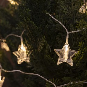 Luci a corda per esterni di Natale 4,5 m con LED 16 luci - Bianca