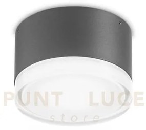 Lampada da soffitto urano pl1 small antracite