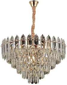 Lampada Cristal G057-CP 50cm GOLD