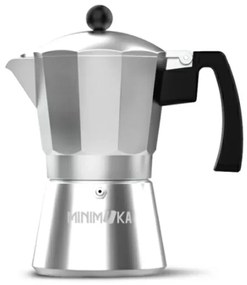 Caffettiera Italiana Taurus KCP90012 12T Argentato 12 Tazze Alluminio