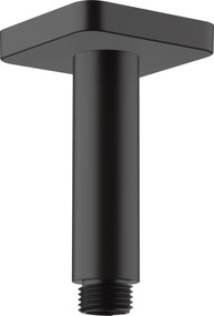 Braccio doccia a Soffitto 10 Cm Nero Opaco Hansgrohe Vernis Shape 26406670