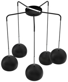 Lampadario a sospensione con filo COOL 5xE27/60W/230V