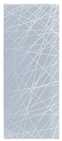 Anta per porta scorrevole Balance in vetro bianco L 96 x H 215 cm reversibile