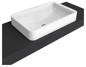 Flaminia Nile Lavabo 62x40 cm ad incasso in ceramica bianco