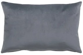 Cuscino Grigio Poliestere 45 x 30 cm