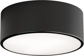 Plafoniera con sensore CLEO 1xE27/40W/230V Ø 20 cm, nera