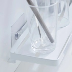 Mensola da bagno senza foratura bianco opaco in acciaio Film Hook – YAMAZAKI