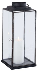 BRIGITTE - lanterna in vetro e metallo