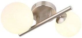 Globo 56140-2W - Lampadario a plafone LED RIHA 2xG9/3W/230V cromo