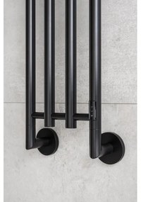 P.M.H. MO1B-R - Scaldasalviette elettrico MONA 93W/230V 153,3 cm IP44 nero