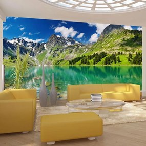 Fotomurale  Lago di montagna  Larghezza x Altezza Home decor 450x270