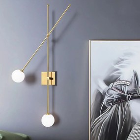 Lampada da parete APP1594-2W gold