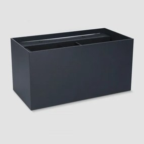 Brilagi - Lampada da parete per esterni DOUBLE CUBE LED, 12W/230V, nera, IP65