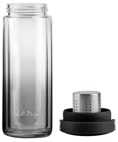 Bottiglia nera in vetro 350 ml Fuori – Vialli Design