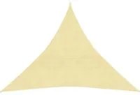 Vela Parasole 160 g/m Beige 4x4x4 m in HDPE