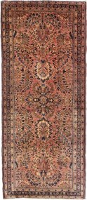 Antik Floreale Rosso Mattone Blu Scuro 78x183 Cm
