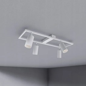 Faretto 4xGU10/30W/230V bianco