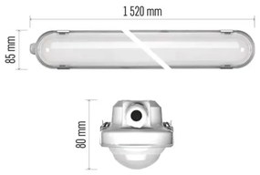 Apparecchio d'illuminazione tecnico LED dimmerabile MISTY LED/29/37/45/51W/230V 4000K IP66