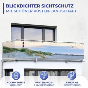 Parasole in plastica 500x85 cm North Sea Coast – Maximex