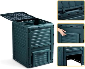 Compostiera da Giardino 300 litri Fadi Composter Verde...