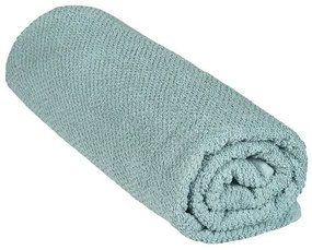 Telo bagno per doccia 90x140 cm verde acqua in cotone 100%