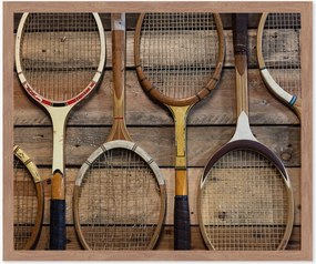Foto incorniciata Retro Rackets, varie misure
