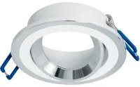 Faretto LED RGBW GU10 6W incasso 7cm tondo bicoloreeffetti luce colorata bar pizzeria disco 230V BIANCO LUCE RGBW 6000K