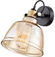 Lampada da parete Pendant in Metallo Irving Nero