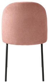 Sedia da pranzo rosa Creston - Unique Furniture