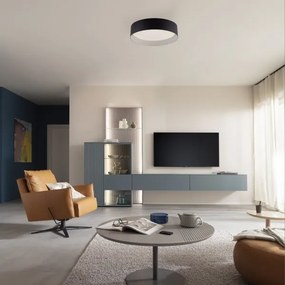 Schöner Wohnen 14593-18 - Plafoniera LED dimmerabile TAVOLI LED/10W/230V nera + telecomando