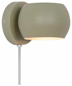 Nordlux - Faretto da parete orientabile BELIR 1xG9/5W/230V verde