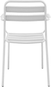 ROMANUS - poltrona da giardino impilabile in ferro