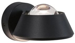 Paulmann - Sabik LED Applique da Parete IP44 Dim. Nero Paulmann