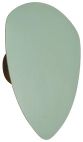 Lampada da parete di design verde organico 20 cm 2 luci - Pulley