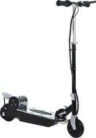 Monopattino Elettrico per Bambini 120W Pieghevole con Freno e Cavalletto Nero...
