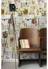 Fotomurale ESTA Botanical, beige 93X280 cm