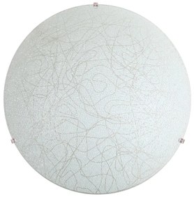 Plafoniera LED neoclassico Xina, bianco Ø 40 cm, luce naturale NOVECENTO