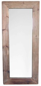 PINUS - specchio con cornice in pino riciclato