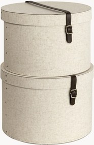 Set di 2 scatole portaoggetti Rut