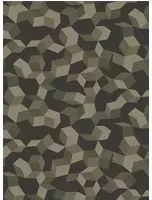 Cole & Son Carta da parati Ingot - Charcoal/ Silver