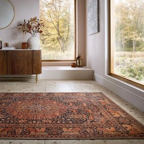 Tappeto burgundy lavabile 190x290 cm Nico Global – Flair Rugs